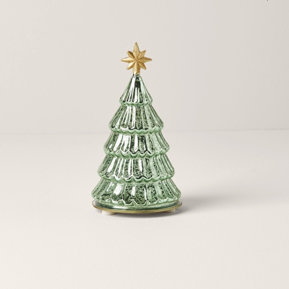 Lenox Lit Mercury Glass Pine Tree - Picture 16 of 16